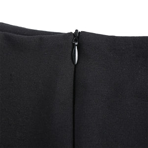 Split A-line Skirt