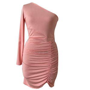 Open image in slideshow, One Sided Dress
