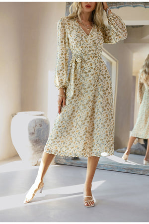 Sunny Leafed Dress