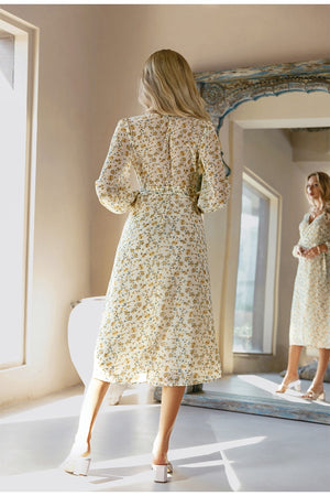 Sunny Leafed Dress